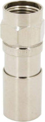 Ideal - Straight, RTQ Compression Coaxial Connector - Compatible with RG6 - All Tool & Supply