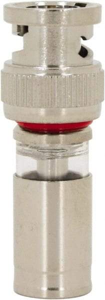 Ideal - Straight, BNC Compression Coaxial Connector - Compatible with RG59, Brass Body - All Tool & Supply