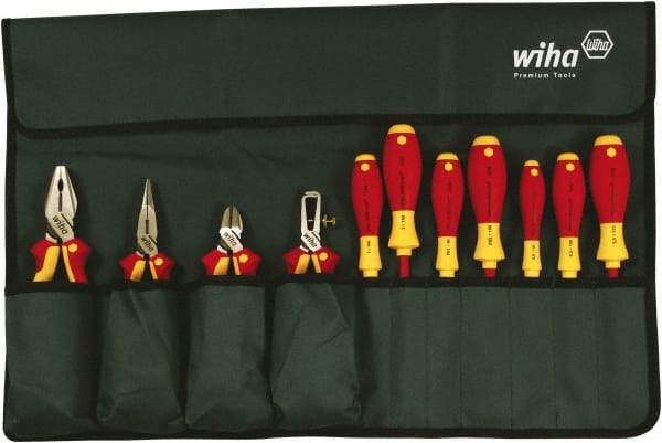 Wiha - 11 Piece Insulated Plier Set - Comes in Box - All Tool & Supply