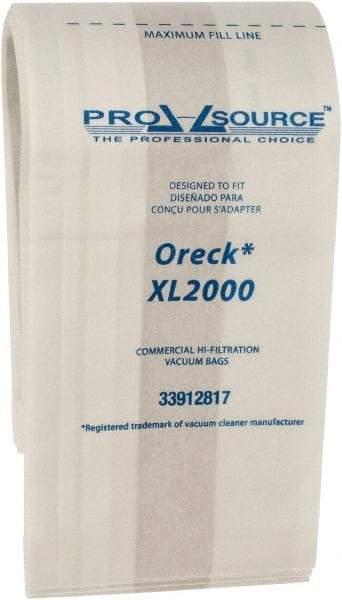 PRO-SOURCE - Paper Vacuum Bag - For Oreck XL2000, XL2000RHB, XL8000, XL9000, XL2000, XL2000RHB, XL2000RSB - All Tool & Supply