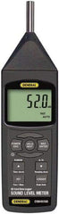 General - A and C Frequency Weight, Backlit LCD Display Class 1 Sound Meter - 30 to 130 Decibels - All Tool & Supply