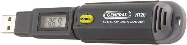 General - -4 to 158°F, 10 to 90% Humidity Range, Temp Recorder - All Tool & Supply