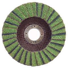 5″ × 1/4″ × 7/8″ Neon R766 Flap Disc Type 27 Flat 36 Grit - All Tool & Supply