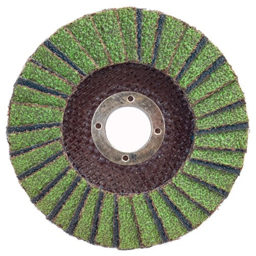 5″ × 1/4″ × 7/8″ Neon R766 Flap Disc Type 27 Flat 40 Grit - All Tool & Supply