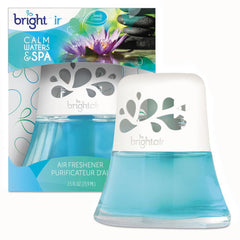 Air Fresheners; Freshener Type: Air Freshener; Scent: Calm Waters & Spa; Form: Liquid; Dispensing Method: Continuous Scent; Container Type: Diffuser