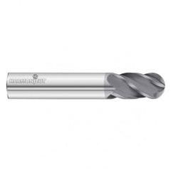 3/4 Dia. x 4 Overall Length 4-Flute Square End Solid Carbide SE End Mill-Round Shank-Center Cut-FC18 - All Tool & Supply