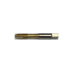 Spiral Point Tap: 7/16-20, UNF, 3 Flutes, 3 to 5, 2B, Vanadium High Speed Steel, TIN Finish 0.866″ Thread Length, 3.16″ OAL, Right Hand, H5, Series ZELX SS