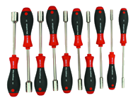 10 Piece - 3/16 - 5/8 - SoftFinish® Cushion Grip Inch Nut Driver Set - All Tool & Supply