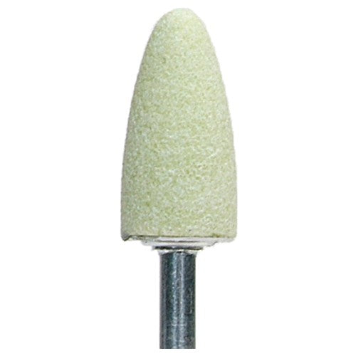 3/8″ × 3/4″ 1/8″ Spindle Quantum Mounted Point B52 80 Grit Ceramic Alumina - All Tool & Supply