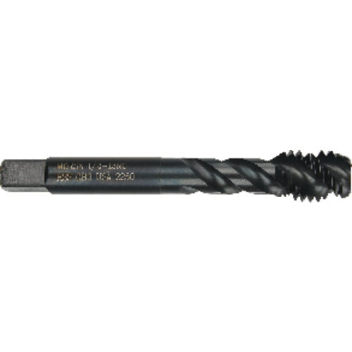 ‎#8 - 32 NC 3-Flute, H2 Semi-Bottoming Series/List # 2091 Spiral Flute Tap - All Tool & Supply