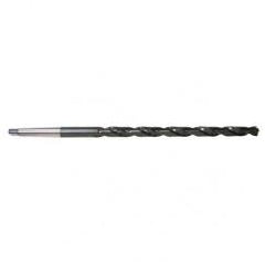 25.25mm Dia. - Cobalt 3MT GP Taper Shank Drill-118° Point-Surface Treated - All Tool & Supply