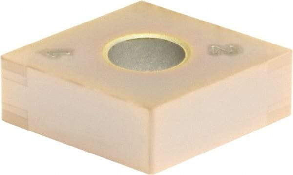 Sumitomo - 4NC-CNGA433 Grade BNC160 PCBN Turning Insert - TiN Finish, 80° Diamond, 1/2" Inscr Circle, 3/16" Thick, 3/64" Corner Radius - All Tool & Supply