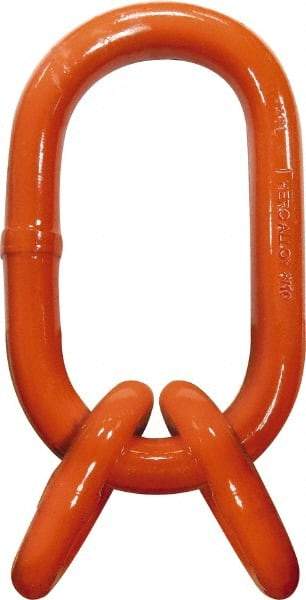 CM - 100 Grade Powder Coated Steel Oblong Link Assembly - 1-3/4" Diameter, 91,700 Lb Load Limit - All Tool & Supply