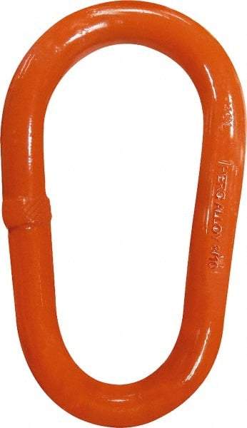 CM - 100 Grade Powder Coated Steel Pear Shape Master Link - 2-1/4" Diameter, 182,000 Lb Load Limit - All Tool & Supply