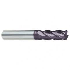 25mm Dia. - 121mm OAL - 4 FL Variable Helix Super-A Carbide End Mill - All Tool & Supply