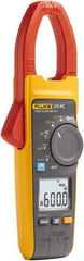 Fluke - 375 FC, CAT IV, CAT III, Digital True RMS Clamp Meter with 1.3386" Clamp On Jaws - 1000 VAC/VDC, 999.9 AC/DC Amps, Measures Voltage, Capacitance, Current, Frequency, mVDC, Resistance - All Tool & Supply