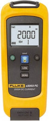 Fluke - A3003FC, CAT IV, CAT III, Digital Wireless Clamp Meter with 2.5197" Clamp On Jaws - 2000 AC/DC Amps, 2000 DC Amps, Measures Current - All Tool & Supply