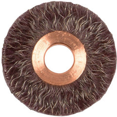 2″ Polyflex Encapsulated Small Diameter Crimped Wire Wheel, .014″ Steel Fill, 1/2″ Arbor Hole - All Tool & Supply