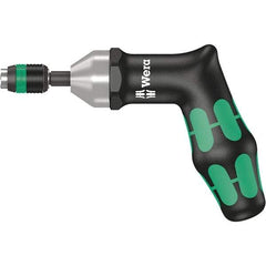 Wera - 1 Piece, 4 to 8.8 N/m, Ergo Cushion Grip Driver Preset Torque Limiting Screwdriver - 1/4" Drive - All Tool & Supply