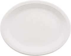 Chinet - Chinet Paper Dinnerware, Oval Platter, 9-3/4 x 12-1/2 - White - All Tool & Supply