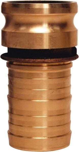 Dixon Valve & Coupling - 3" Brass Cam & Groove Suction & Discharge Hose Male Adapter Hose Shank - Part E, 125 Max psi - All Tool & Supply