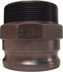 Dixon Valve & Coupling - 2" Malleable Iron Cam & Groove Suction & Discharge Hose Male Adapter Male NPT Thread - Part F, 2" Thread, 250 Max psi - All Tool & Supply