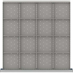 LISTA - 16-Compartment Drawer Divider Layout for 3.15" High Drawers - All Tool & Supply