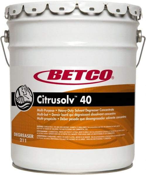 Betco - 5 Gal Bucket Cleaner/Degreaser - Liquid, Citrus - All Tool & Supply