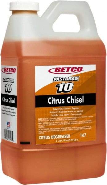 Betco - 2 L Bottle Cleaner/Degreaser - Liquid, Citrus - All Tool & Supply