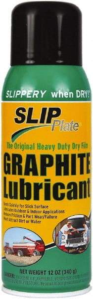 SLIP Plate - 12 oz Aerosol Spray Lubricant - Black, -75°F to 450°F - All Tool & Supply