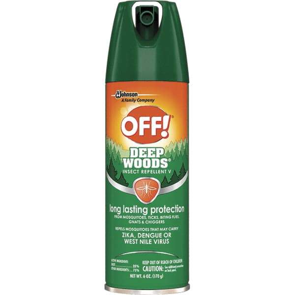 OFF! - 6 oz 25% DEET Aerosol Spray - For Chiggers, Flies, Fleas, Mosquitoes, Ticks - All Tool & Supply