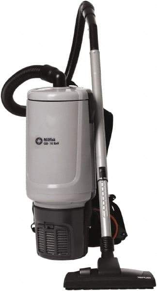 Nilfisk - 1.8 Gal, Plastic Tank, Dry, HEPA Vacuum Cleaner - 10 Amps - All Tool & Supply