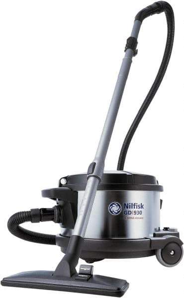 Nilfisk - 4 Gal, Steel Tank, Dry, HEPA Vacuum Cleaner - 8.7 Amps - All Tool & Supply