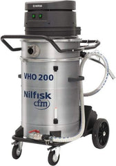 Nilfisk - 14 Gal, Painted Steel Tank, Dry, Machine Shop Vacuum Cleaner - 13.3 Amps - All Tool & Supply