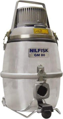 Nilfisk - 3.24 Gal, Aluminum Tank, Dry, Clean Room Vacuum Cleaner - 1.5 hp, 10 Amps - All Tool & Supply