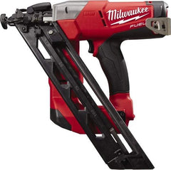 Milwaukee Tool - Cordless Finish Nailer - 15 Gauge Nail Diam, 1-1/4 to 2-1/2" Long Nail, Batteries Not Included - All Tool & Supply