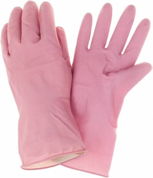 Ansell - Size 8.5, 17 mil Thick, Latex Chemical Resistant Gloves - Exact Industrial Supply