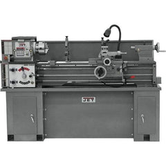 Jet - 13" Swing, 40" Between Centers, 230 Volt, Single Phase Bench Lathe - 2 hp, 60 to 1,240 RPM, 1-3/8" Bore Diam, 28-1/2" Deep x 30" High x 79" Long - All Tool & Supply