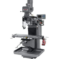 Jet - 9" Table Width x 49" Table Length, Electronic Variable Speed Control, 3 Phase Knee Milling Machine - 3 hp - All Tool & Supply