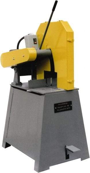 Kalamazoo - 20" Blade Diam, 1" Arbor Hole, Straight Chop & Cutoff Saw - 2,500 RPM, 15 hp, 220/440 Volts, 3 Phase - All Tool & Supply