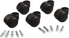 Master Caster - Matte Black Caster Set - For Office & Home Furniture - All Tool & Supply