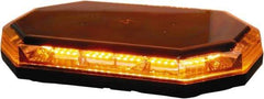 Buyers Products - Variable Flash Rate, Magnetic or Permanent Mount Emergency LED Lightbar Assembly - Powered by DC, Amber & Clear - All Tool & Supply