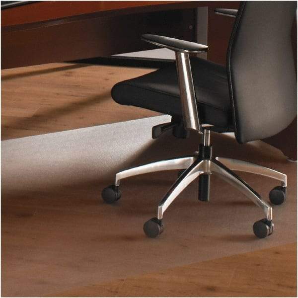 Floortex - 60" Long x 60" Wide, Chair Mat - Square, Straight Edge Style - All Tool & Supply