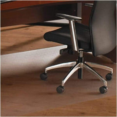 Floortex - 60" Long x 60" Wide, Chair Mat - Square, Straight Edge Style - All Tool & Supply