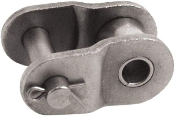 Tritan - 1/4" Pitch, ANSI 25, Roller Chain Offset Link - For Use with Single Strand Chain - All Tool & Supply