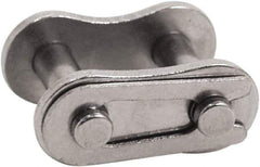 Tritan - 1/2" Pitch, ANSI 40, Roller Chain Connecting Link - For Use with Single Strand Chain - All Tool & Supply