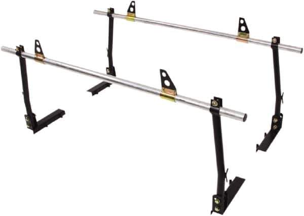 Erickson Manufacturing - Steel Truck Rack - 14" Wide x 78" Long, Silver, For Use with Any Truck - All Tool & Supply