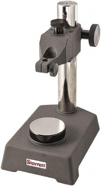 Starrett - Cast Iron, Round Base, Indicator Transfer Stand - Includes Holder - All Tool & Supply