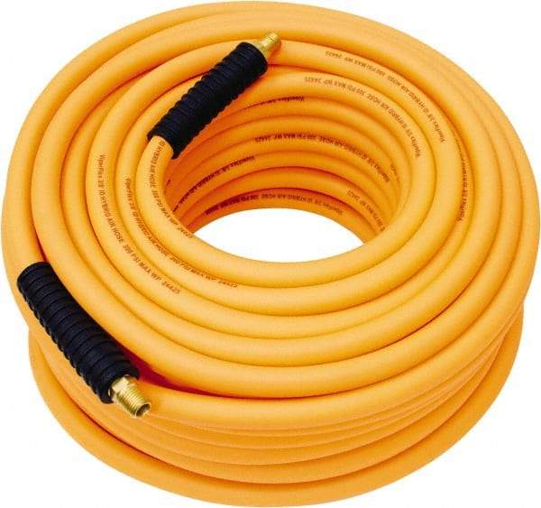 OEM Tools - 3/8" ID 100' Long Multipurpose Air Hose - MNPT x MNPT Ends, 300 Working psi, - All Tool & Supply