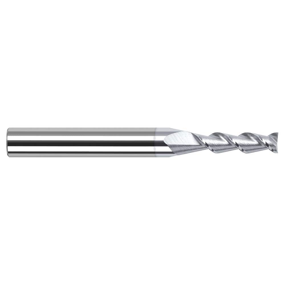 Harvey Tool - 1/8", 1/2" LOC, 1/8" Shank Diam, 1-1/2" OAL, 2 Flute Solid Carbide Square End Mill - Exact Industrial Supply